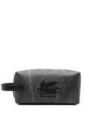 Etro Washbag With Embroidered Logo