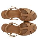 Sergio Levantesi Giselle Sandalo Con Tacco Beige