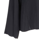 Forte Forte Top Ricamato Manica Lunga Envers Satin Matte