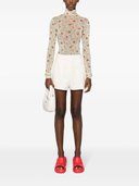 Prada Floral Mesh Bodysuit