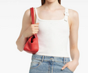 Courrèges Débardeur Buckle 90' ​​Rib