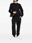 Dolce & Gabbana sweatshirt med rund hals og logoplade