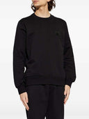 Dolce & Gabbana sweatshirt med rund hals og logoplade