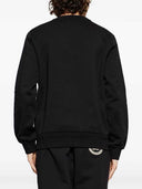 Dolce & Gabbana sweatshirt med rund hals og logoplade