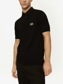 Dolce & Gabbana Virgin Wool Polo With Logo