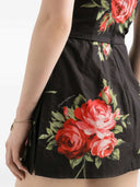 Dolce & Gabbana kort blomsterkjole