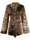 Dolce & Gabbana skjorte med leopardtryk