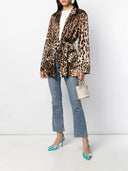Dolce & Gabbana skjorte med leopardtryk