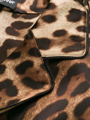 Dolce & Gabbana skjorte med leopardtryk