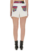 Versace Jeans Couture Logo Print Shorts
