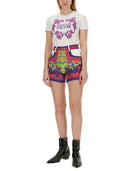 Versace Jeans Couture Logo Print Shorts
