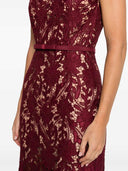 Self Portrait Sleeveless Midi Dress