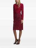 Self Portrait Lace Midi Skirt