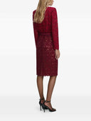 Self Portrait Lace Midi Skirt