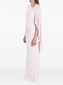 Langes asymmetrisches Selbstporträtkleid