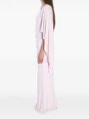 Langes asymmetrisches Selbstporträtkleid