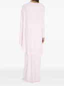 Langes asymmetrisches Selbstporträtkleid