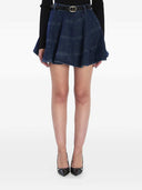 Self Portrait Flared Midi Skirt