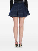 Self Portrait Flared Midi Skirt