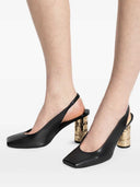 Givenchy-Pumps mit quadratischer Zehenpartie