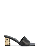 Givenchy Leather Sandals With Embossed Logo