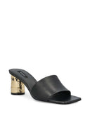 Givenchy Leather Sandals With Embossed Logo