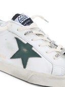Golden Goose Super Star Tomaia in nappa Punta scamosciata e linguetta in pelle Tacco in pelle con stampa stella