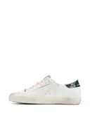 Golden Goose Super Star Tomaia in nappa Punta scamosciata e linguetta in pelle Tacco in pelle con stampa stella