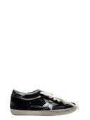 Golden Goose スーパー スター ベルベット アッパー ラミネート加工されたスターとヒール