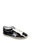 Golden Goose スーパー スター ベルベット アッパー ラミネート加工されたスターとヒール