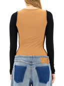 MM6 Maison Margiela Langærmet leotard