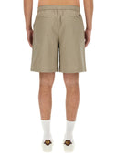 Fred Perry Cotton Bermuda Shorts