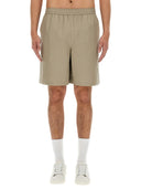 Fred Perry Cotton Bermuda Shorts