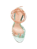 Gianvito Rossi Ricaye Sandalen mit runder Zehenpartie