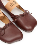 Mm6 Maison Margiela Ballet Flats With Anatomic Numbers Motif