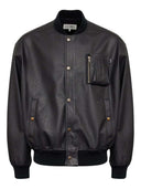 Mm6 Maison Margiela kunstleren bomberjack