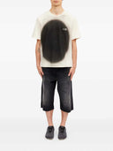 Mm6 Maison Margiela T-Shirt mit Rundhalsausschnitt