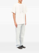 Mm6 Maison Margiela T-shirt med rund hals