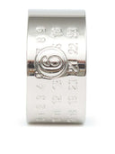 Anillo minimalista con logotipo de 4 mm de Mm6 de Maison Margiela