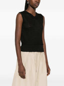 Maison Margiela ærmeløs crewneck-vest