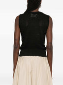 Maison Margiela ærmeløs crewneck-vest