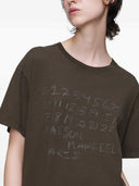 Maison Margiela T Shirt With Number Motif