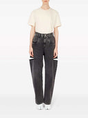 Maison Margiela High Waisted Tapered Jeans