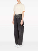 Maison Margiela High Waisted Tapered Jeans