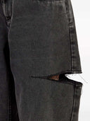 Maison Margiela High Waisted Tapered Jeans