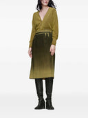 Maison Margiela Checkered Midi Skirt