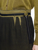 Maison Margiela Checkered Midi Skirt