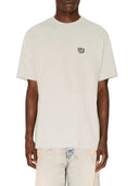 Kenzo Embroidered "Kenzo Wild Tiger" Cotton T Shirt