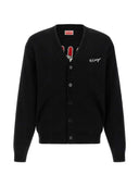 Kenzo Kenzo Wild Tiger Wool And Cotton Cardigan