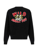 Kenzo Kenzo Wild Tiger Wool And Cotton Cardigan